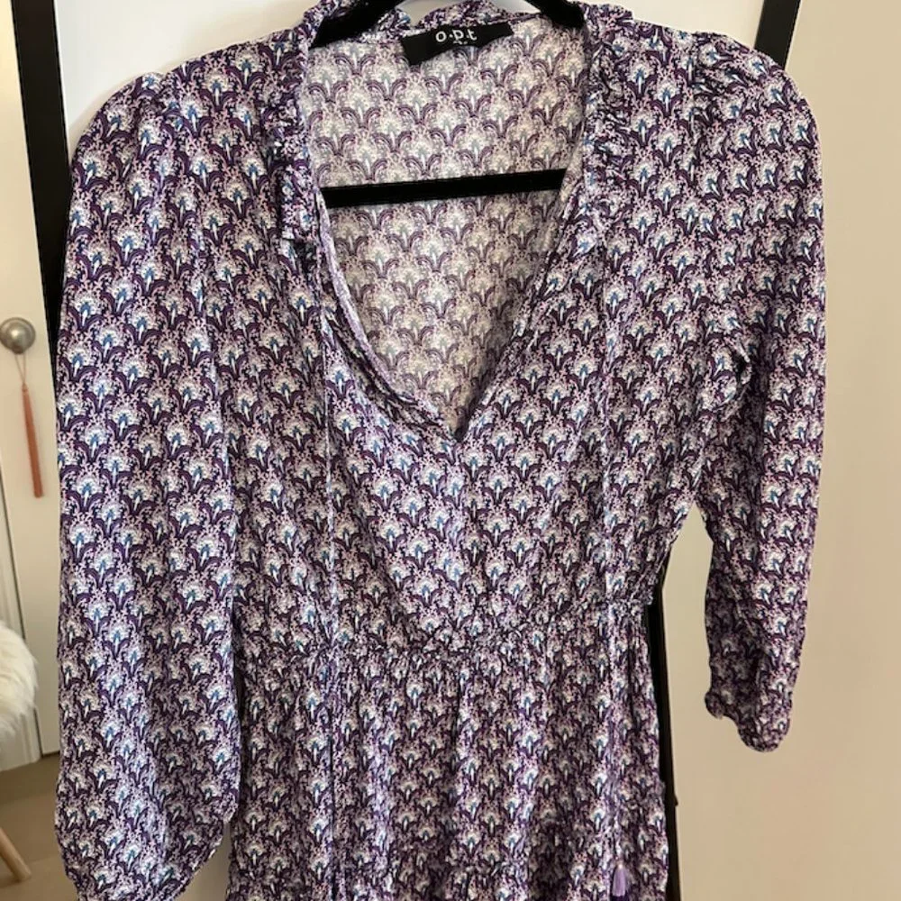 o.p.t. Ruffle Tassel Dress - Picture 4 of 4